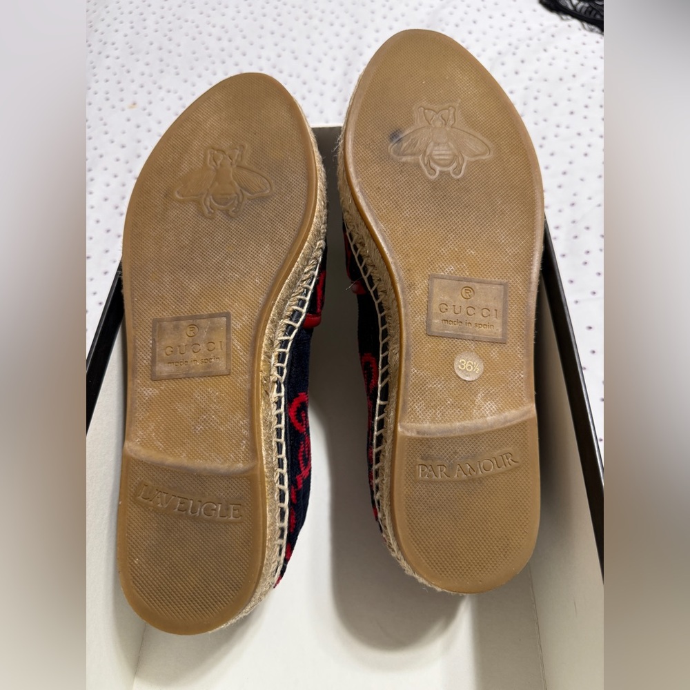 Gucci Espadrille shoes (36.5) - Picture 5 of 7